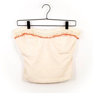 FREE PEOPLE Float On Ruffle Tube Top NWOT Size M